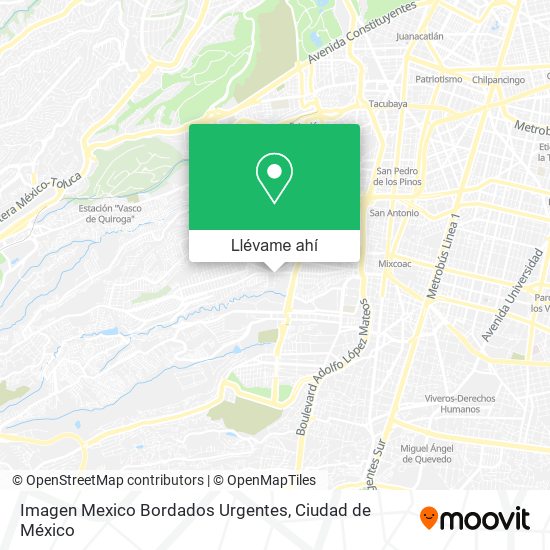 Mapa de Imagen Mexico Bordados Urgentes