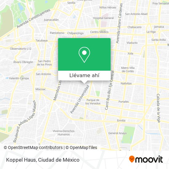 Mapa de Koppel Haus