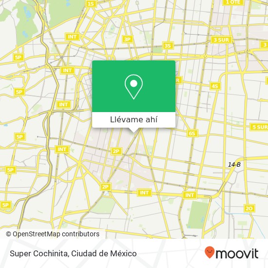 Mapa de Super Cochinita, José Enrique Pestalozzi 1250 del Valle Centro 03100 Benito Juárez, Ciudad de México