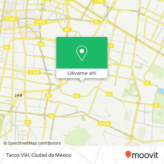 Mapa de Tacos Viki, Frutas y Legumbres Central de Abastos 09040 Iztapalapa, Distrito Federal