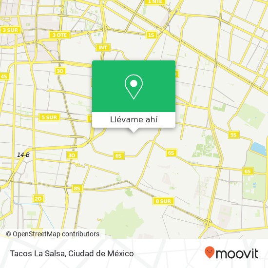 Mapa de Tacos La Salsa, Central de Abastos 09040 Iztapalapa, Distrito Federal