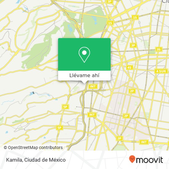 Mapa de Kamila, Calle 16 San Pedro de los Pinos 01180 Álvaro Obregón, Distrito Federal