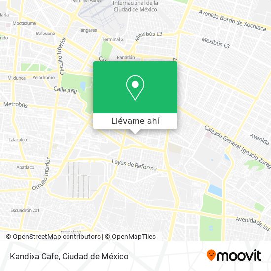 Mapa de Kandixa Cafe