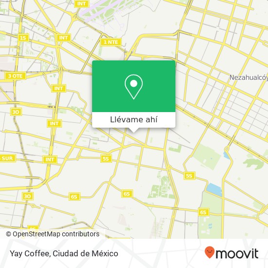 Mapa de Yay Coffee, Sur 24 Unidad Hab Hermanos Blancas 08520 Iztacalco, Distrito Federal