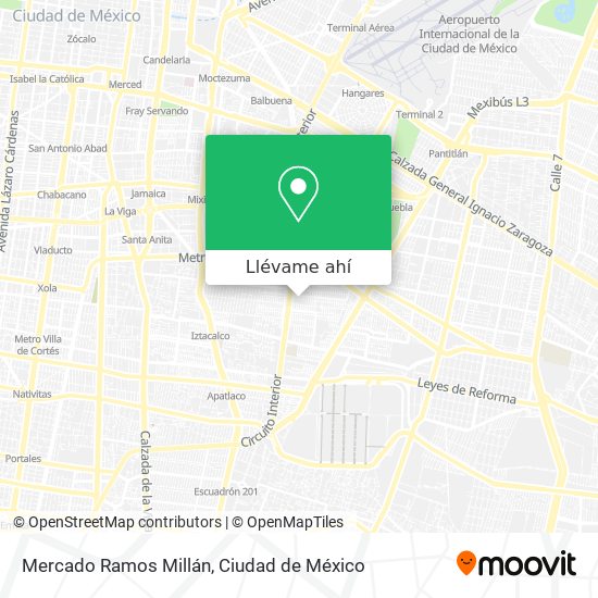 Mapa de Mercado Ramos Millán