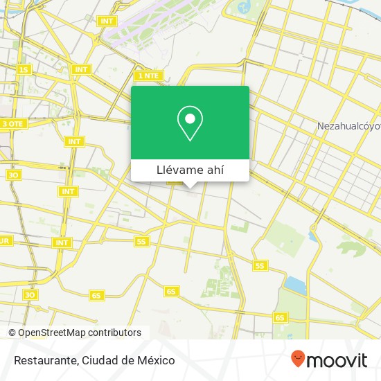 Mapa de Restaurante, Sur 20 Unidad Hab Hermanos Blancas 08520 Iztacalco, Distrito Federal