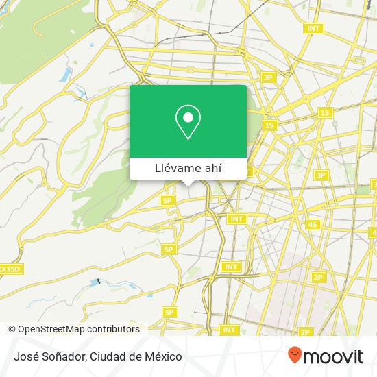 Mapa de José Soñador, General José Montesinos 49C Daniel Garza 11830 Miguel Hidalgo, Ciudad de México