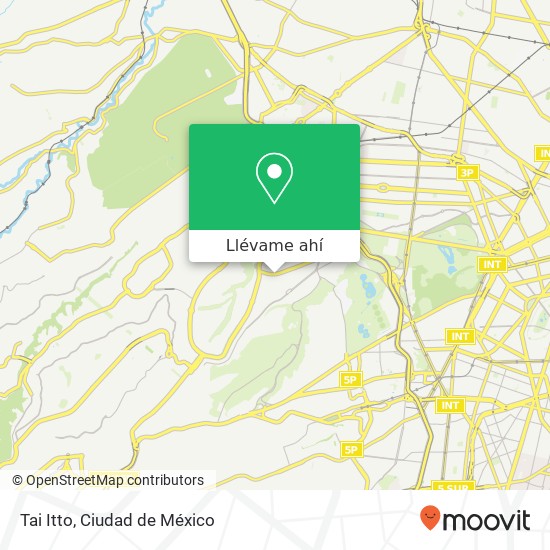Mapa de Tai Itto, Monte Everest 603 Lomas de Chapultepec 11000 Miguel Hidalgo, Ciudad de México