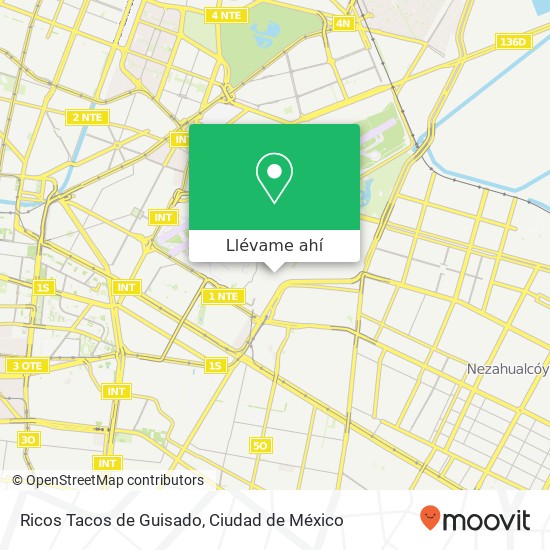 Mapa de Ricos Tacos de Guisado, Ernesto Uruchurtu Peralta Adolfo López Mateos 15670 Venustiano Carranza, Distrito Federal