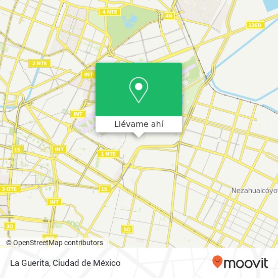 Mapa de La Guerita, Salomón González Blanco Adolfo López Mateos 15670 Venustiano Carranza, Distrito Federal