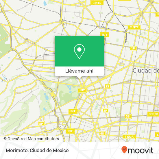 Mapa de Morimoto, Calzada General Mariano Escobedo 700 Nueva Anzures 11590 Miguel Hidalgo, Ciudad de México