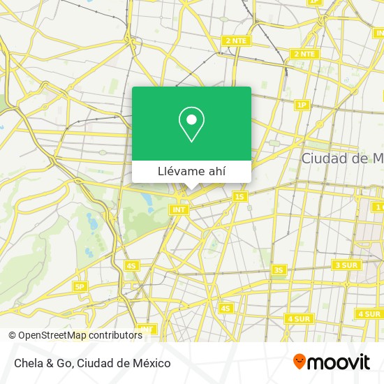 Mapa de Chela & Go
