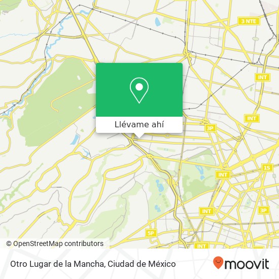 Mapa de Otro Lugar de la Mancha, Calle Esopo 11 Los Morales Secc Alameda 11530 Miguel Hidalgo, Ciudad de México