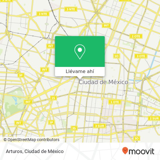 Mapa de Arturos, Calle Independencia Centro 06010 Cuauhtémoc, Distrito Federal