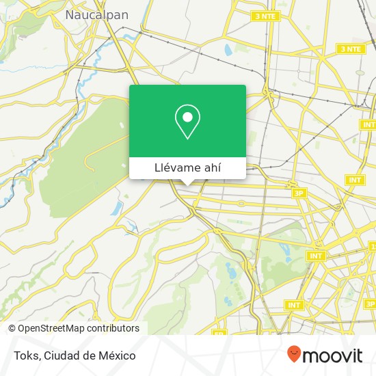 Mapa de Toks, Jaime Balmes 8 Los Morales 11510 Miguel Hidalgo, Ciudad de México