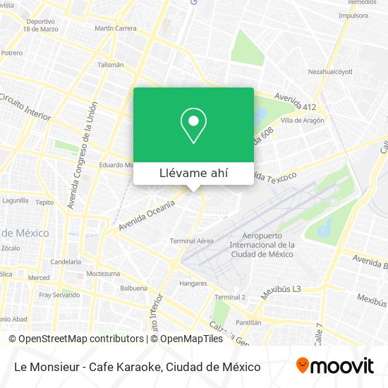 Mapa de Le Monsieur - Cafe Karaoke