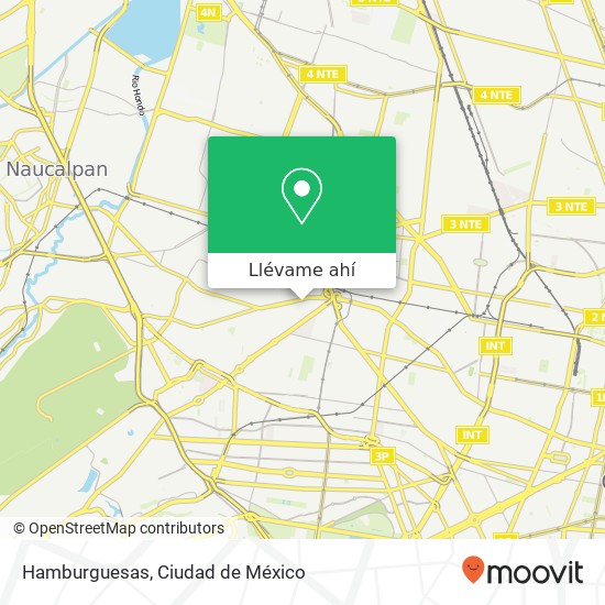 Mapa de Hamburguesas, Calle Lago Guija Torreblanca 11280 Miguel Hidalgo, Distrito Federal