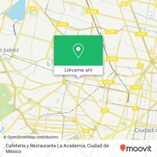 Mapa de Cafetería y Restaurante La Academia, Londres 60 San Álvaro 02090 Azcapotzalco, Ciudad de México