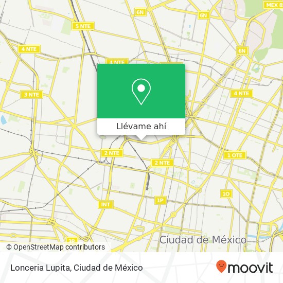 Mapa de Lonceria Lupita, Paseo de la Jacarandas El Arenal 02980 Azcapotzalco, Distrito Federal