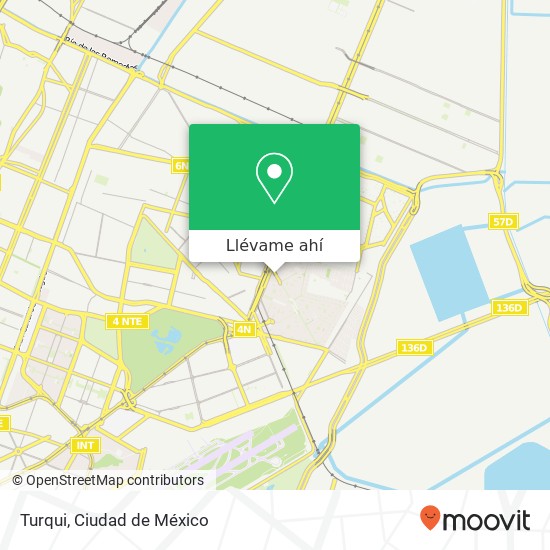 Mapa de Turqui, Boulevard Bosque de los Continentes 10 Bosques de Aragón 57170 Nezahualcóyotl, Edomex