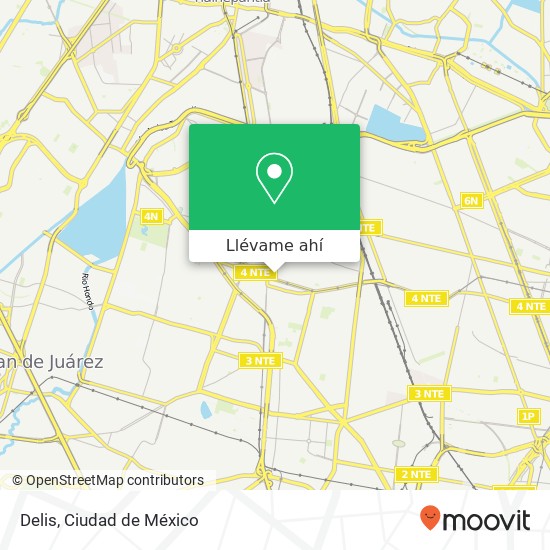 Mapa de Delis, Campo Nuevo Limón Reynosa Tamaulipas 02200 Azcapotzalco, Distrito Federal