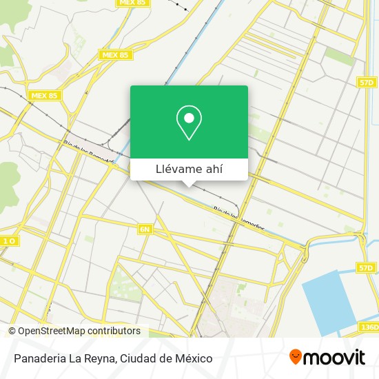 Mapa de Panaderia La Reyna