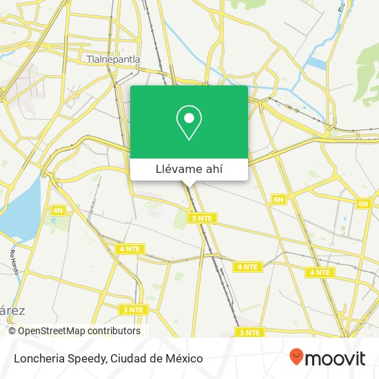 Mapa de Loncheria Speedy, Avenida Maravillas Ferrería 02310 Azcapotzalco, Distrito Federal