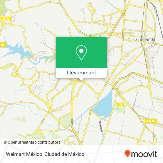Mapa de Walmart México, Circuito Centro Comercial 19 Ciudad Satélite 53100 Naucalpan de Juárez, Edomex