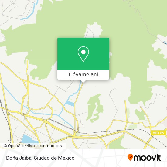 Mapa de Doña Jaiba