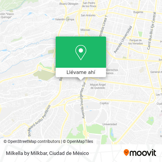 Mapa de Milkella by Milkbar