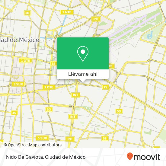 Mapa de Nido De Gaviota