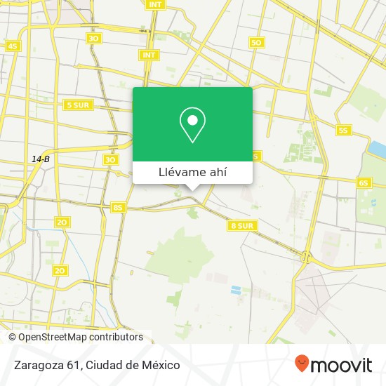 Mapa de Zaragoza 61