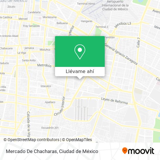 Mapa de Mercado De Chacharas