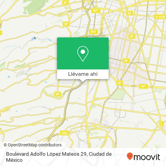 Mapa de Boulevard Adolfo López Mateos 29