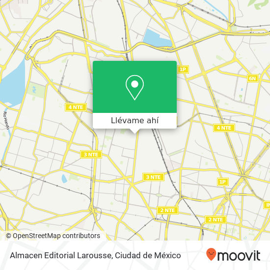 Mapa de Almacen Editorial Larousse