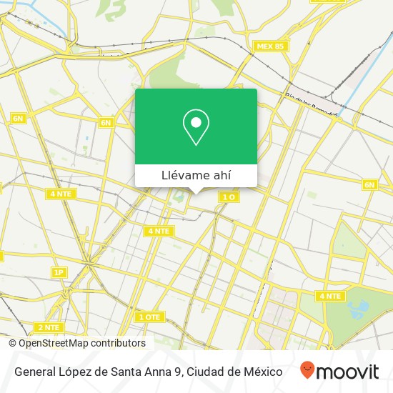 Mapa de General López de Santa Anna 9