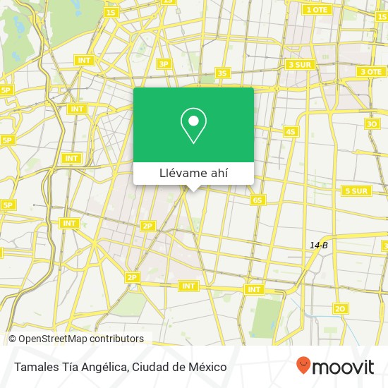 Mapa de Tamales Tía Angélica