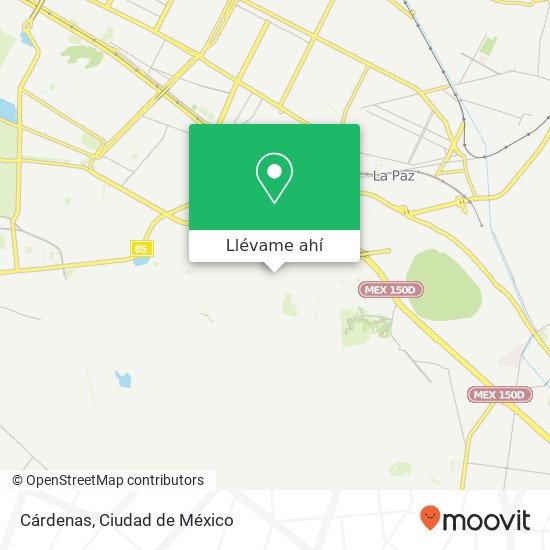 Mapa de Cárdenas