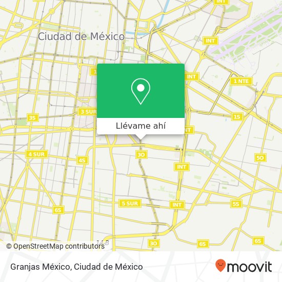 Mapa de Granjas México