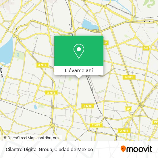 Mapa de Cilantro Digital Group