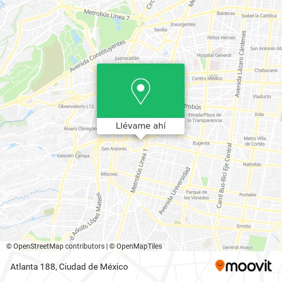 Mapa de Atlanta 188