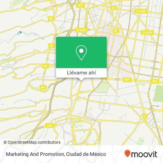 Mapa de Marketing And Promotion