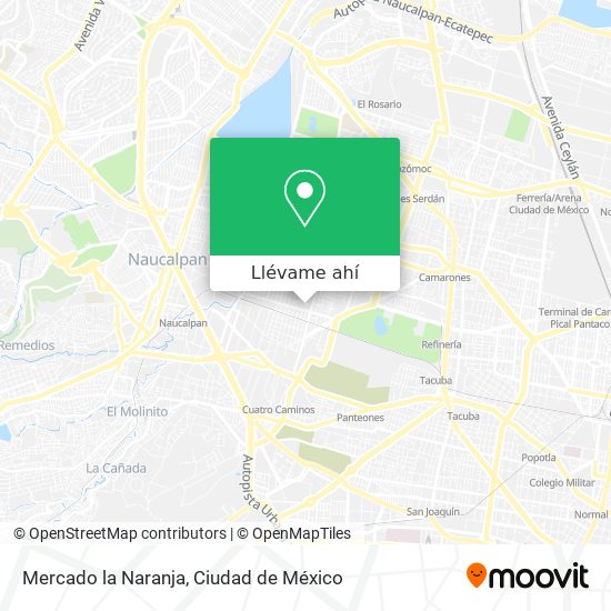 Mapa de Mercado la Naranja