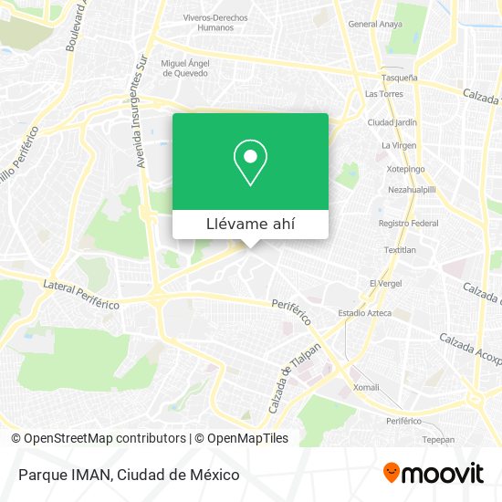 Mapa de Parque IMAN