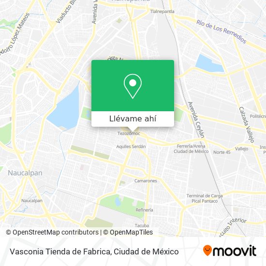 Mapa de Vasconia Tienda de Fabrica