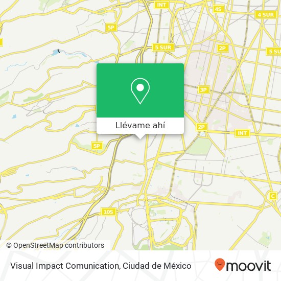Mapa de Visual Impact Comunication