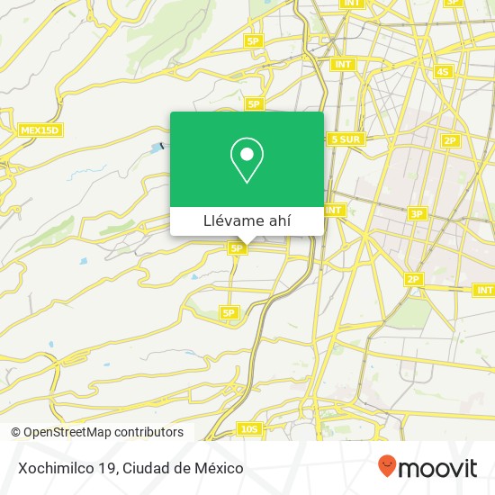 Mapa de Xochimilco 19