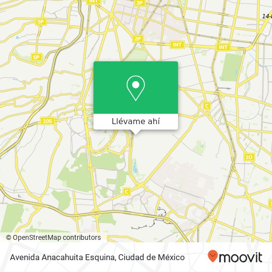 Mapa de Avenida Anacahuita Esquina
