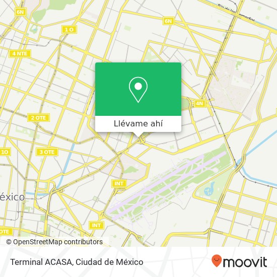 Mapa de Terminal ACASA