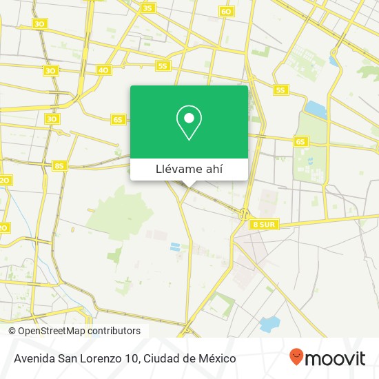 Mapa de Avenida San Lorenzo 10